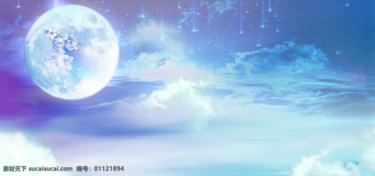蓝色 古典 banner 背景 背景展板模板 典雅展板背景 复古展板背景 古典展板背景 新中式背景 展板背景 中国背景 中国风 中国风背景 中国山水展板