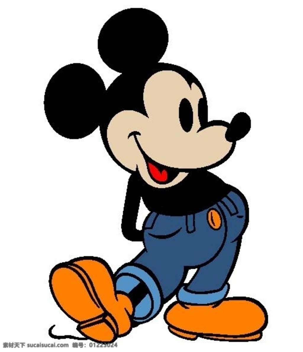 米奇 迪士尼 米老鼠 可爱 老鼠 动漫动画 动漫人物