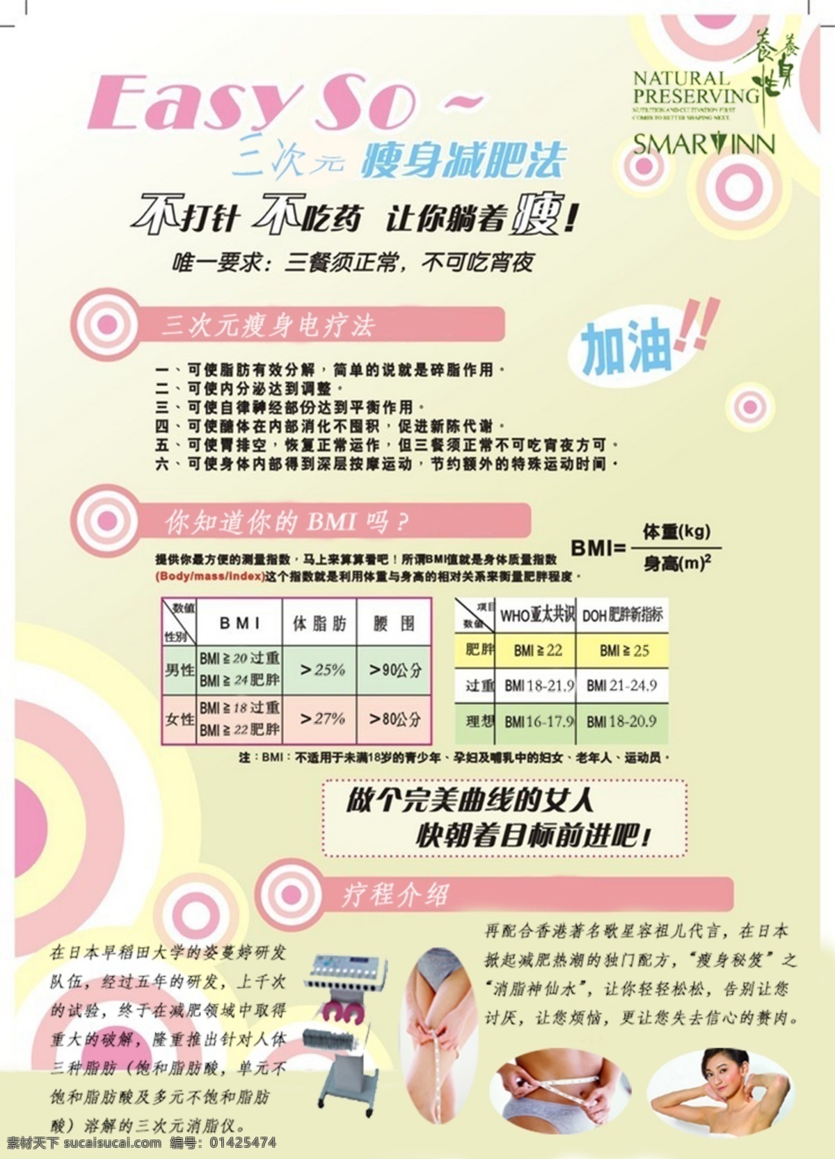 瘦身 减肥 促销 活动 女人 psd源文件