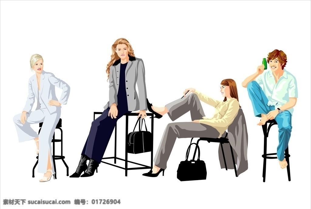 坐姿 坐凳子 坐凳子的人 各种坐姿 凳子 女人 男人 坐下 坐 坐椅子 翘脚 翘腿 翘起二郎腿 不雅坐姿 人物 人物图库 生活人物