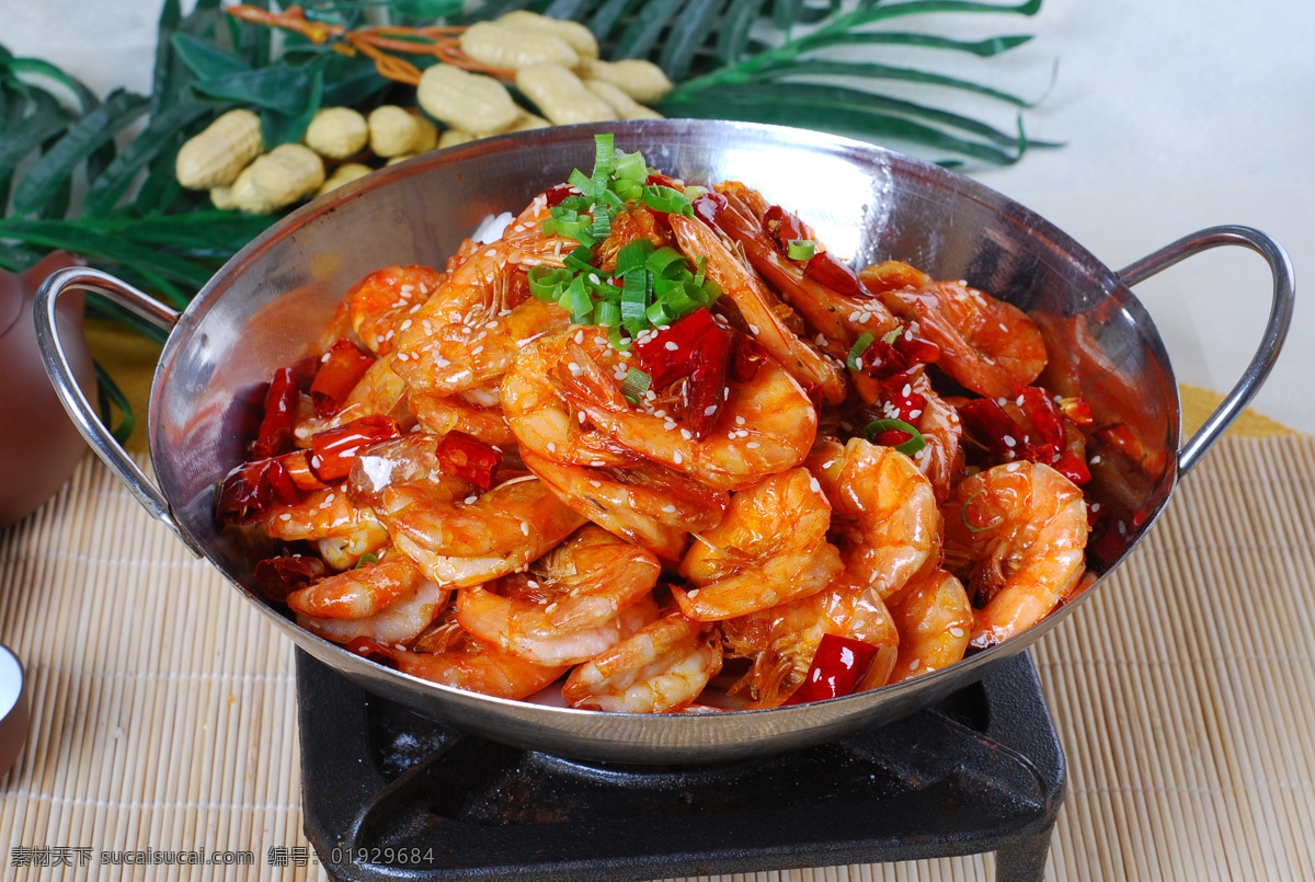 干锅香辣虾 干锅 虾 香辣虾 龙虾 干锅虾 传统美食 餐饮美食