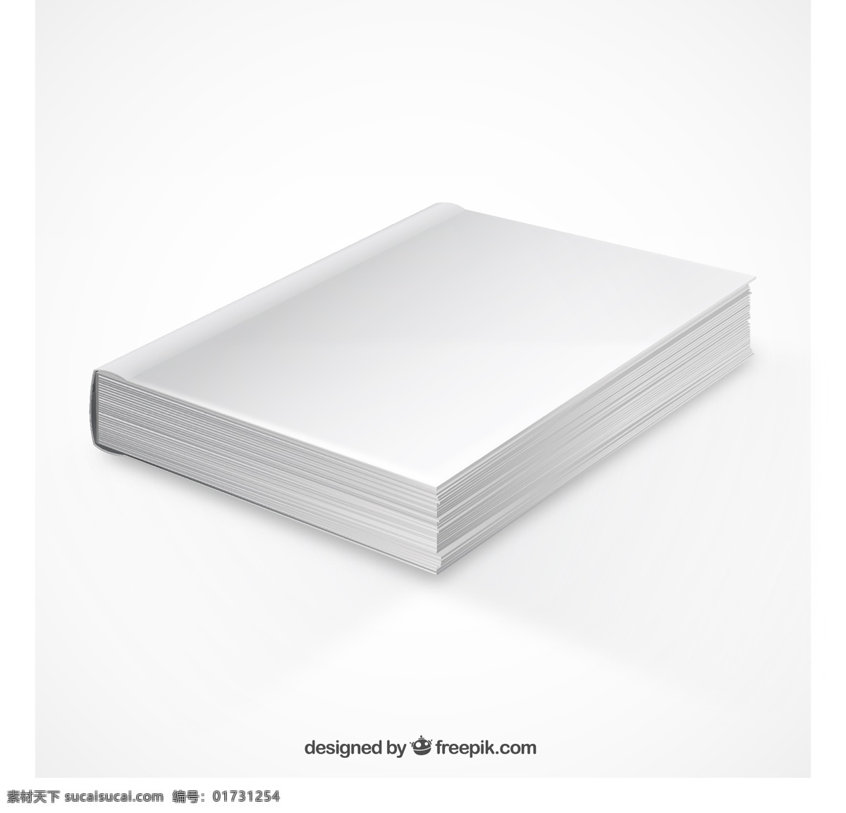 本模型的视角 模型 本书设计 模板 视角 空白 白色