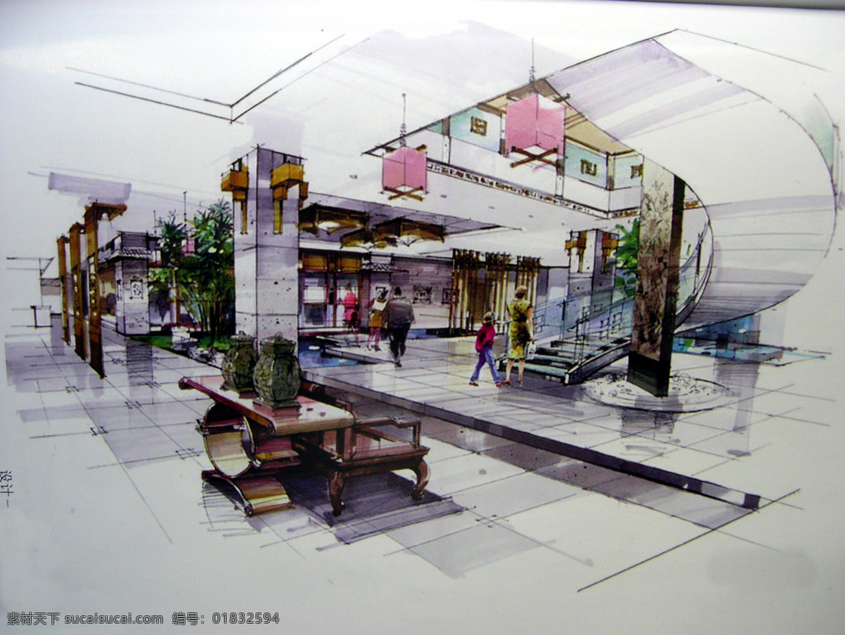 办公 场所 装修 手绘 城市建筑 都市建筑 房屋 房子 建筑 建筑家居 室内设计 手绘图片 家居建筑 建筑透视图 家居装饰素材