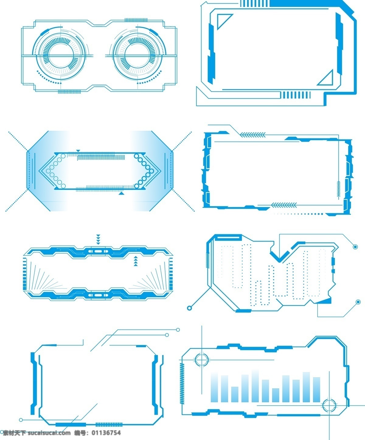 蓝色 科技 边框 元素 对话框 矢量边框 未来科技 交互界面 交互 科技边框 蓝色边框 蓝色科技边框 人工智能 智能科技