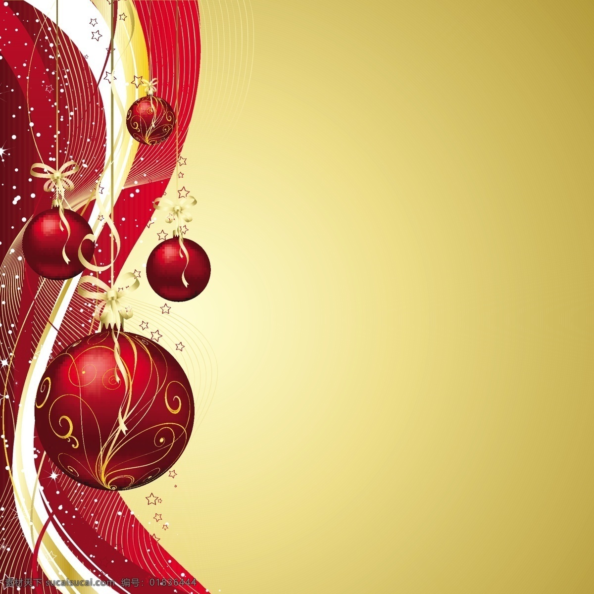 圣诞红的球 背景 圣诞节 黄金 圣诞快乐 冬天 优雅 豪华 装饰 金色的 文化 冷 假期 圣诞球 季节 节日 十二月