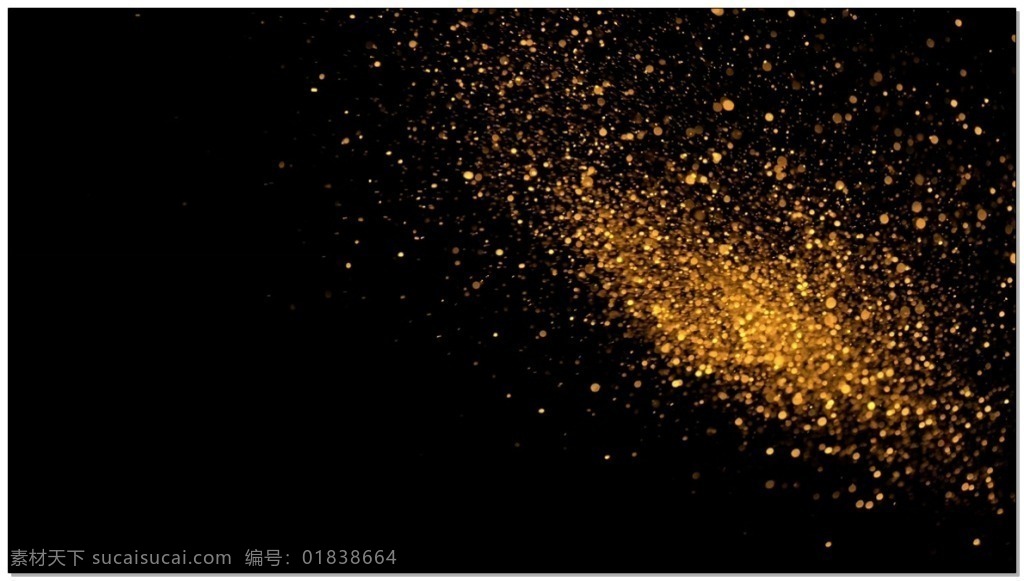 喷 发式 粒子 视频 金色 喷发 祝福 视频素材 动态视频素材
