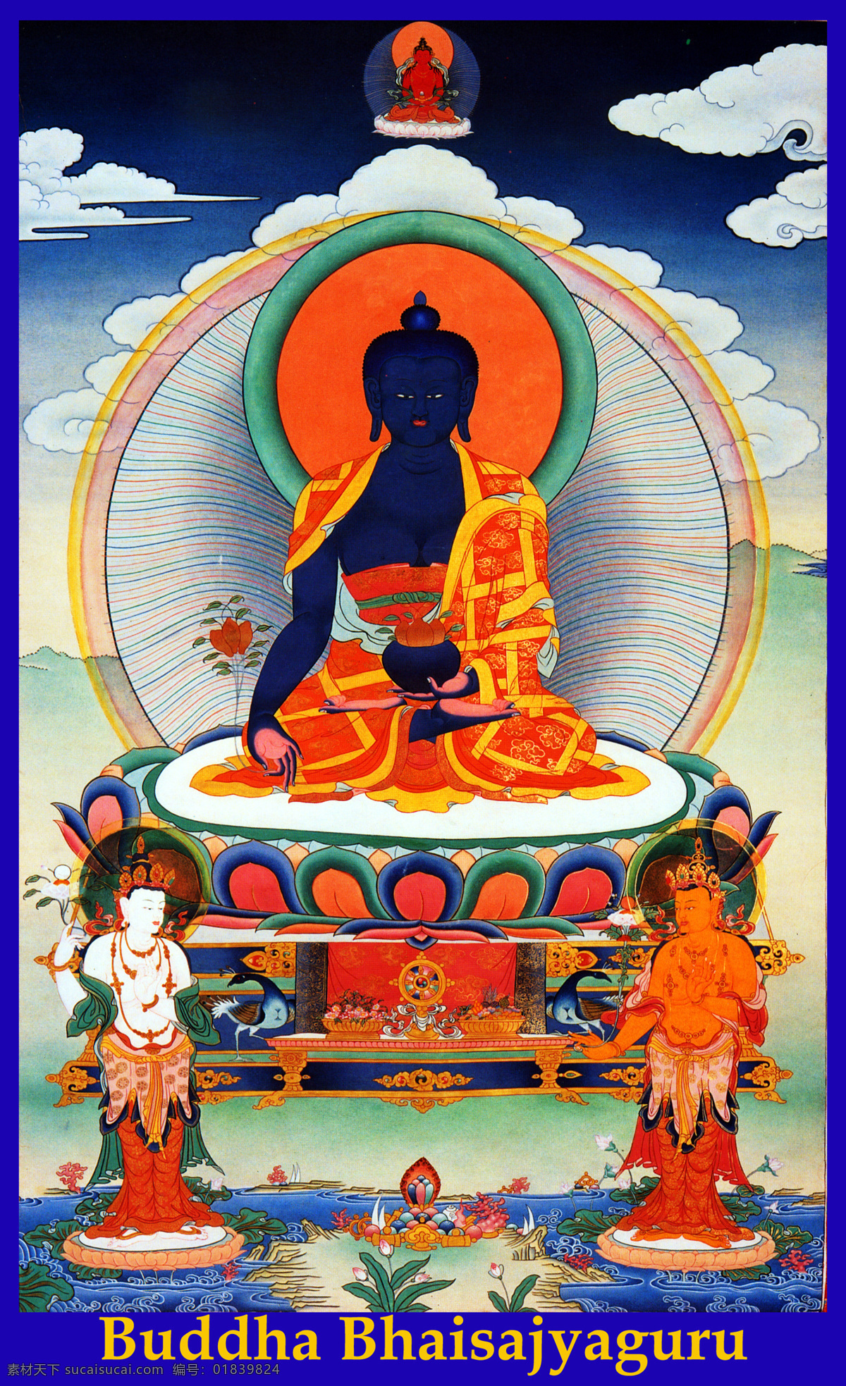 唐卡 装饰画 西藏 佛像 神像 佛陀 文化艺术 宗教信仰 唐卡装饰画