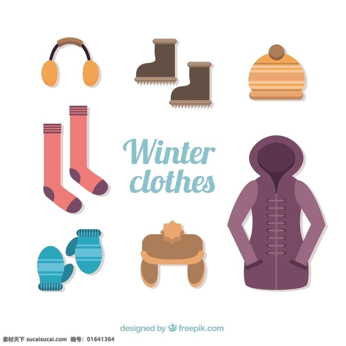 可爱 外套 冬季 元素 可爱的外套 冬季元素 服装