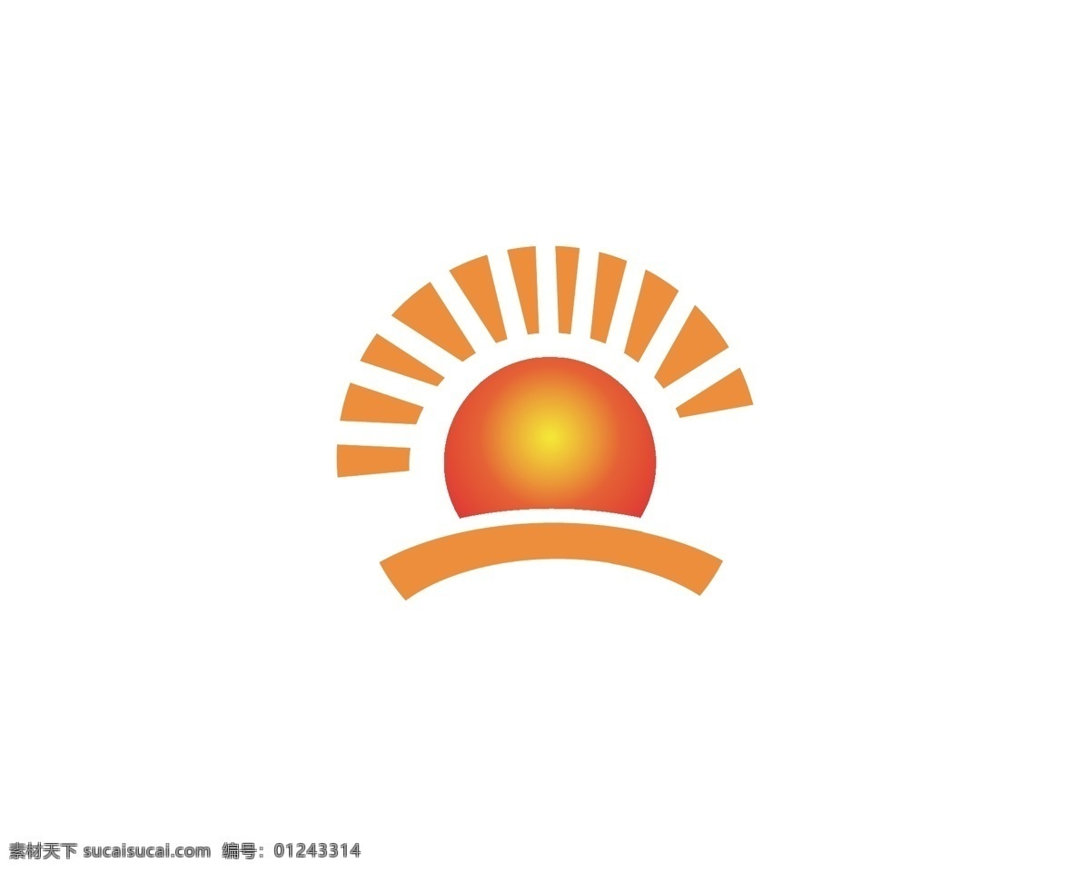 阳光 教育 logo 太阳 温暖 标志图标 其他图标