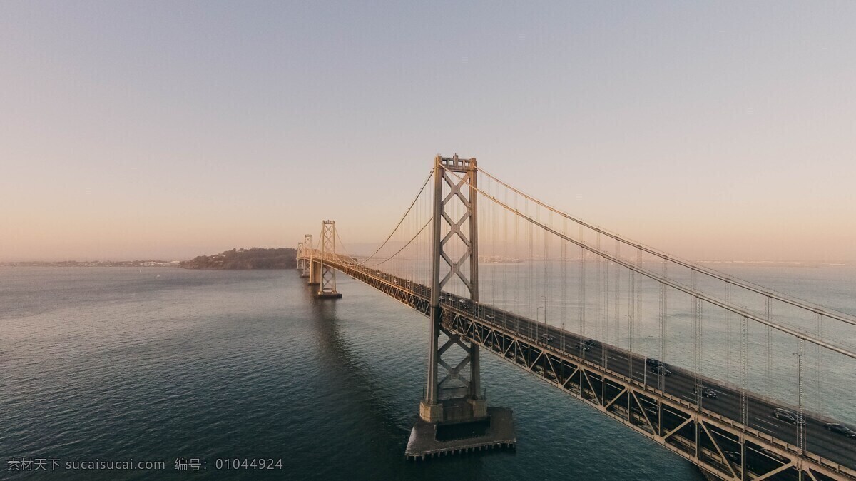 壮观 海上 架桥 高清 大桥 美国 建筑 铁桥 吊桥