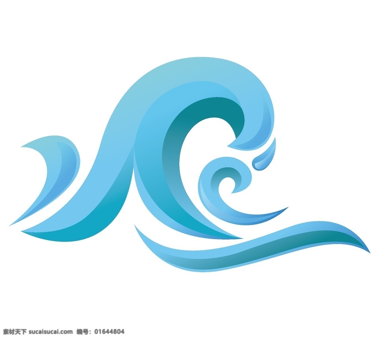 蓝色 浪花 矢量 高清 蓝色浪花 矢量素材 大海 海浪 小浪花