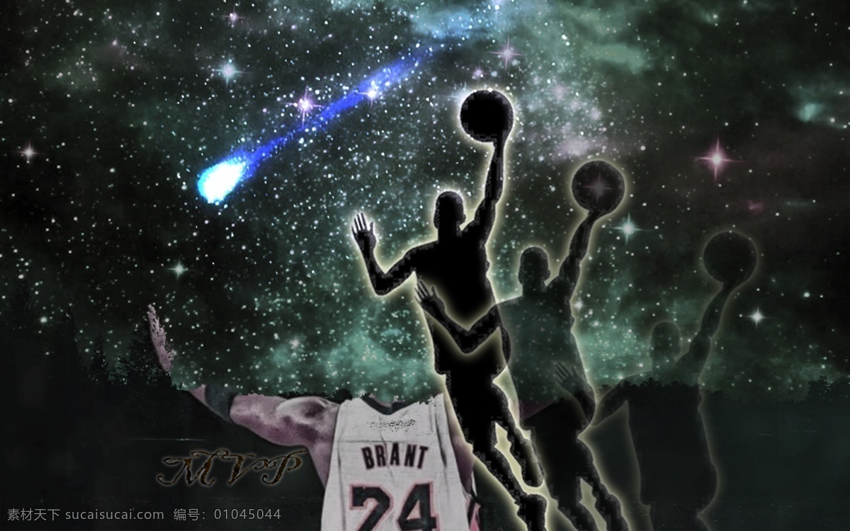 篮球cool 篮球 星空 科比 运动 运动写真 运动喷绘 星空写真 星空喷绘 星空展架 分层