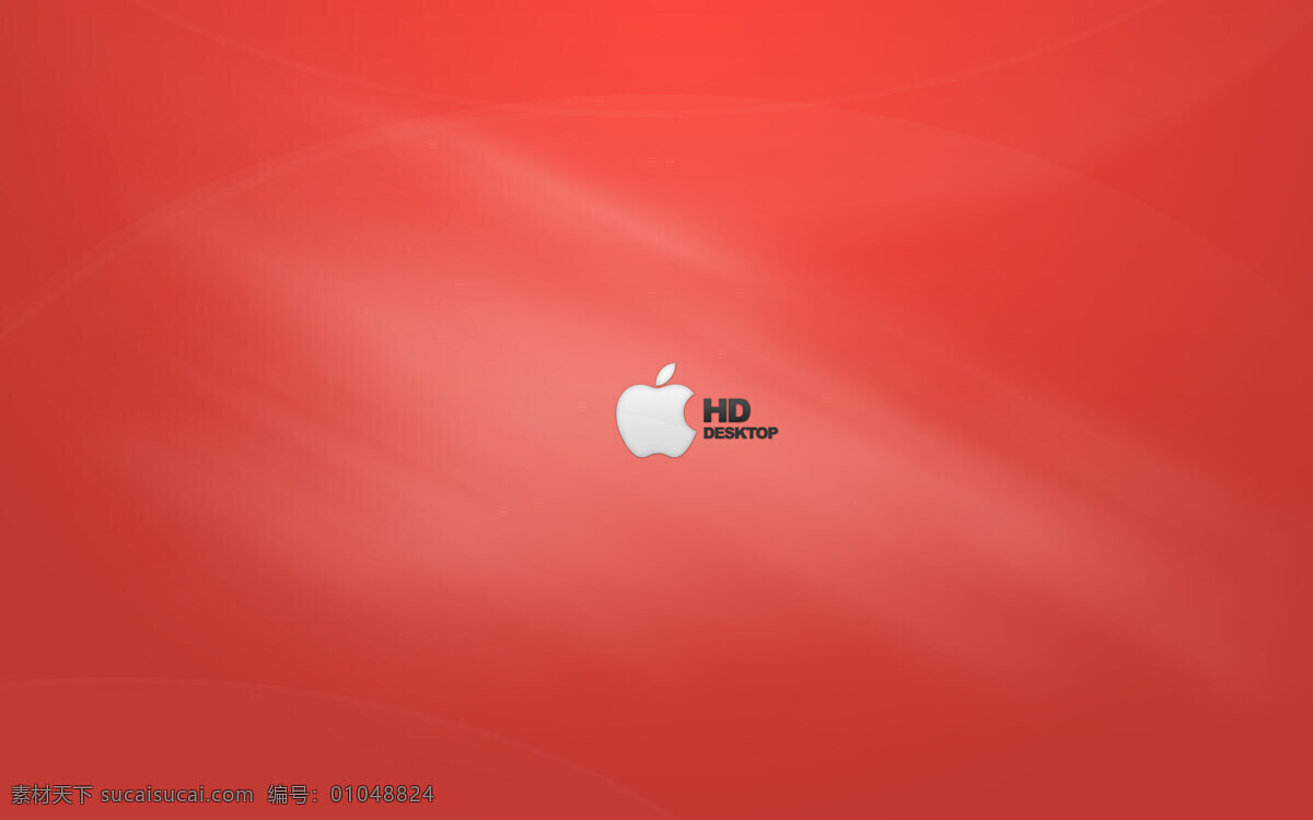 红色 简洁 苹果 桌面 logo 底纹边框 花边花纹