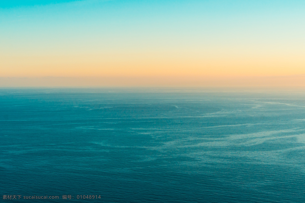 海水 日出 水天相接 天际线 海洋 自然景观 自然风景
