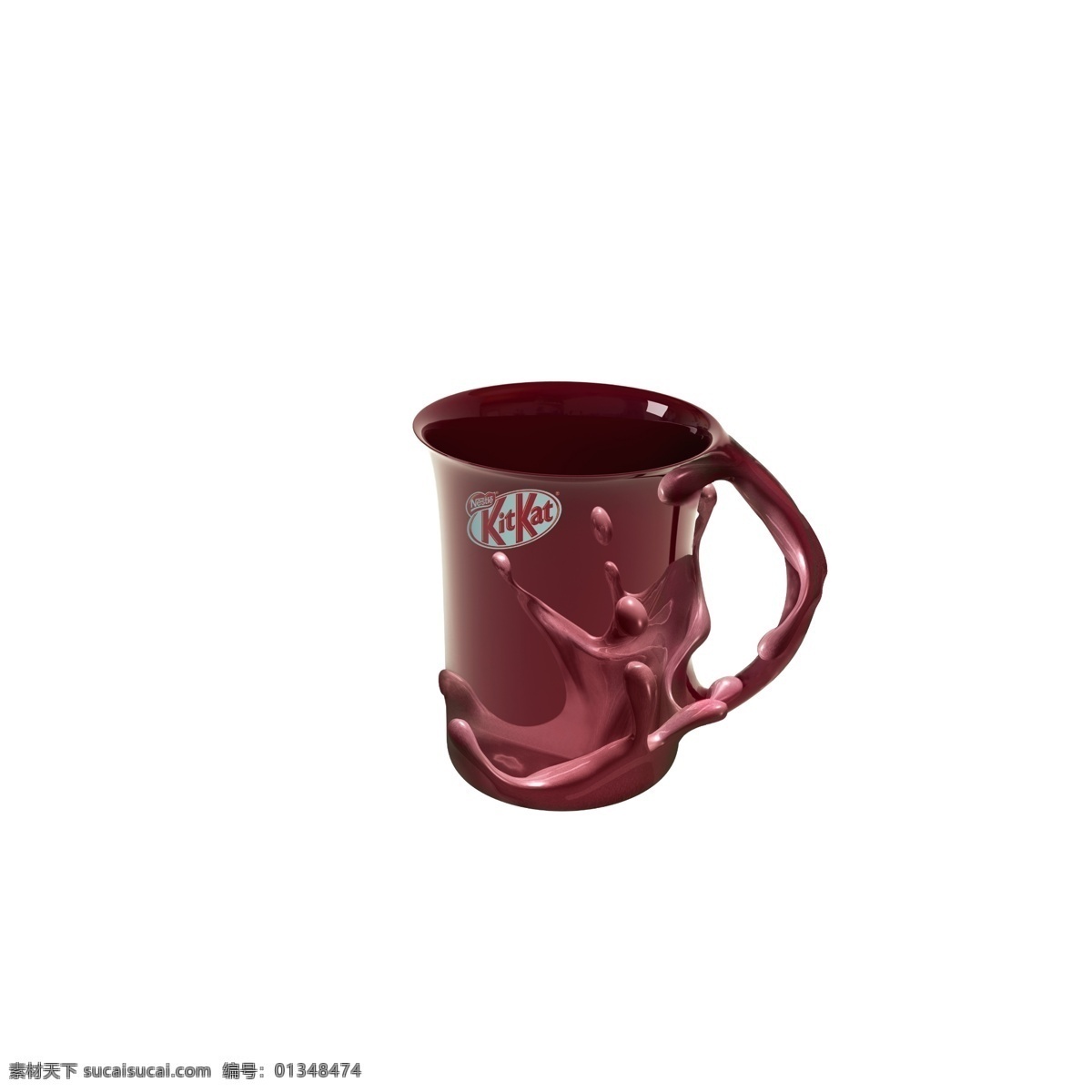 杯子 茶 产品设计 广告设计模板 国内广告设计 咖啡 牛奶 巧克力 模板下载 巧克力杯子 kitkat 朱古力 源文件 矢量图 日常生活