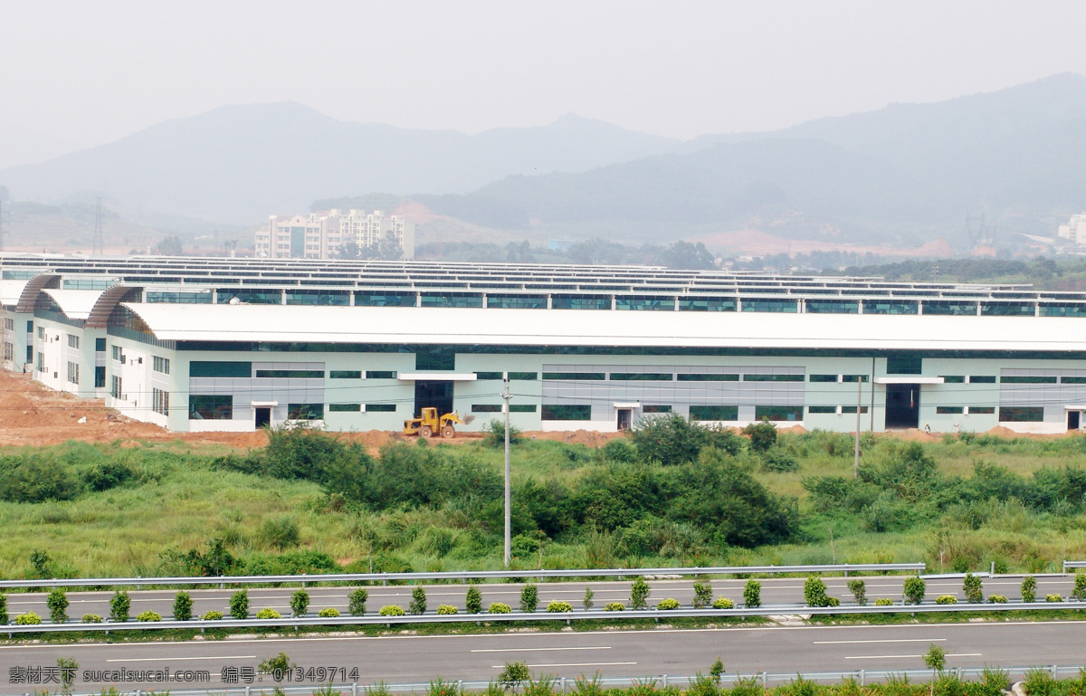 俯视图 工厂 厂区 psd源文件