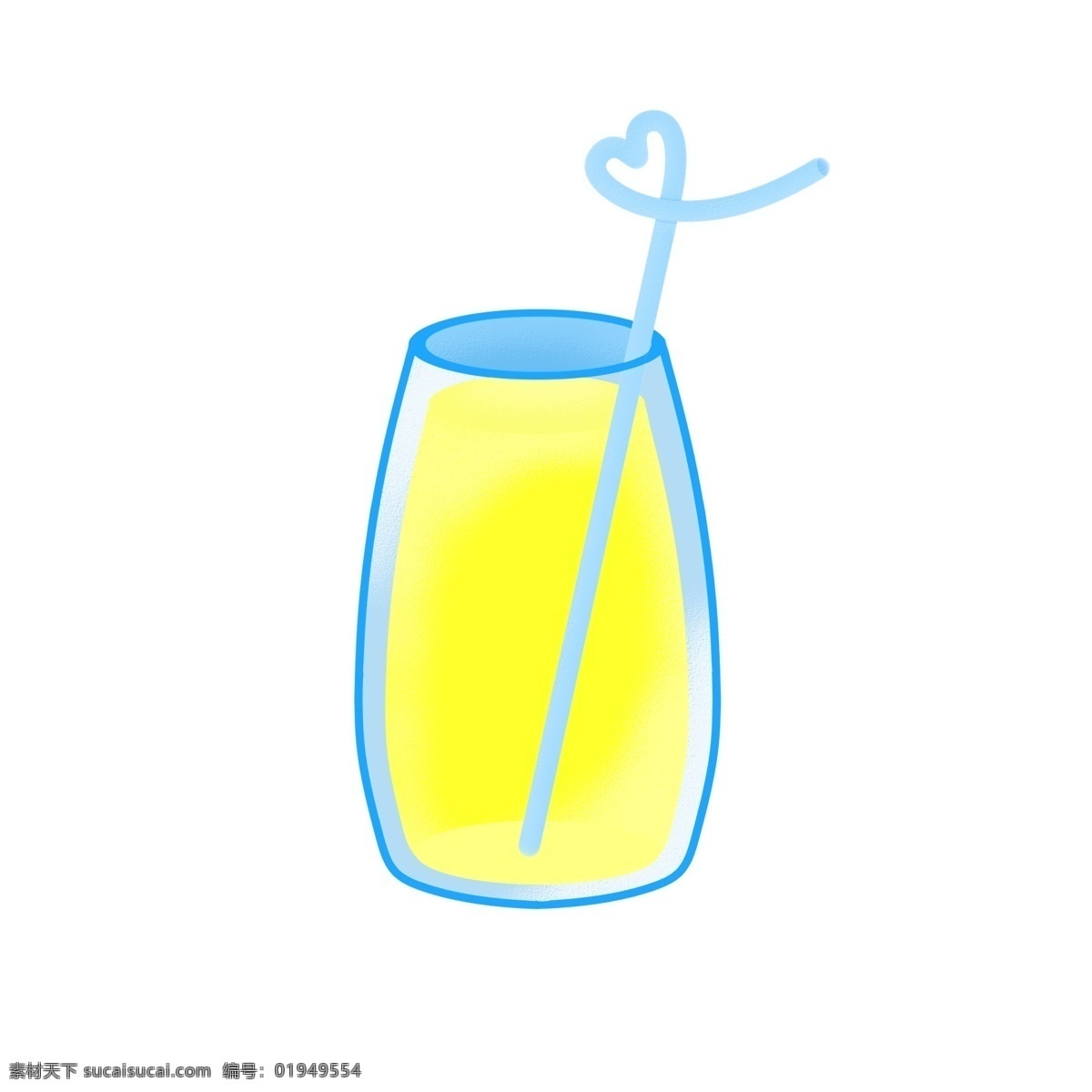橙汁 玻璃杯 吸管 免 抠 免抠 饮料 夏日