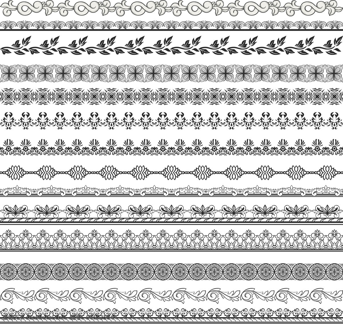 花纹分割线 欧式花纹 花纹 花边 边框 花卉 装饰花纹 花纹背景 古典花纹 复古 植物花纹 建筑花纹 手绘花纹 传统花纹 时尚花纹 矢量 底纹边框 花边花纹