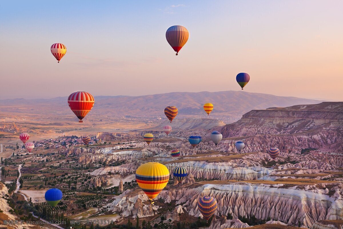 土耳其 热气球 土耳其风光 土耳其风景 土耳其热气球 旅游摄影 国外旅游