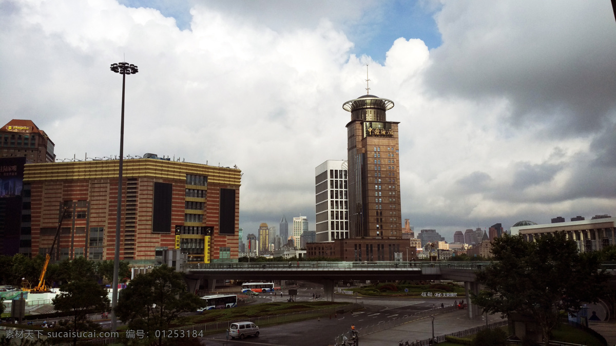 上海浦东 陆家嘴 金茂大厦 上海外滩 黄浦江 高楼大厦 蓝天白云 东方明珠 环球金融中心 浦东 黄浦 旅游摄影 国内旅游