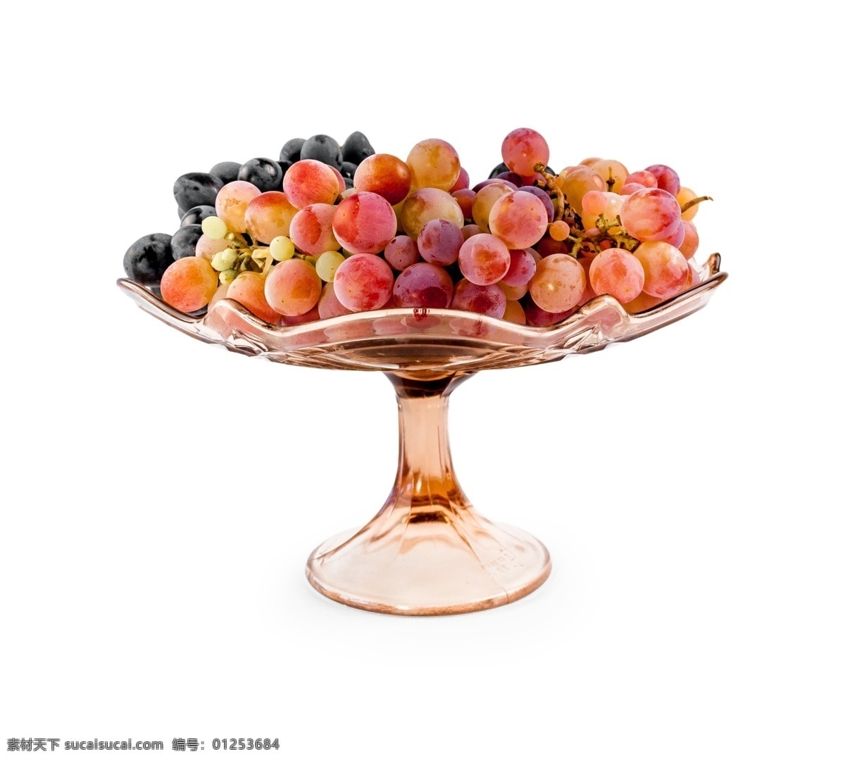 玻璃 盆 里 新鲜 葡萄 串 源文件 黑加仑 红色 黑色 水果 装饰图案