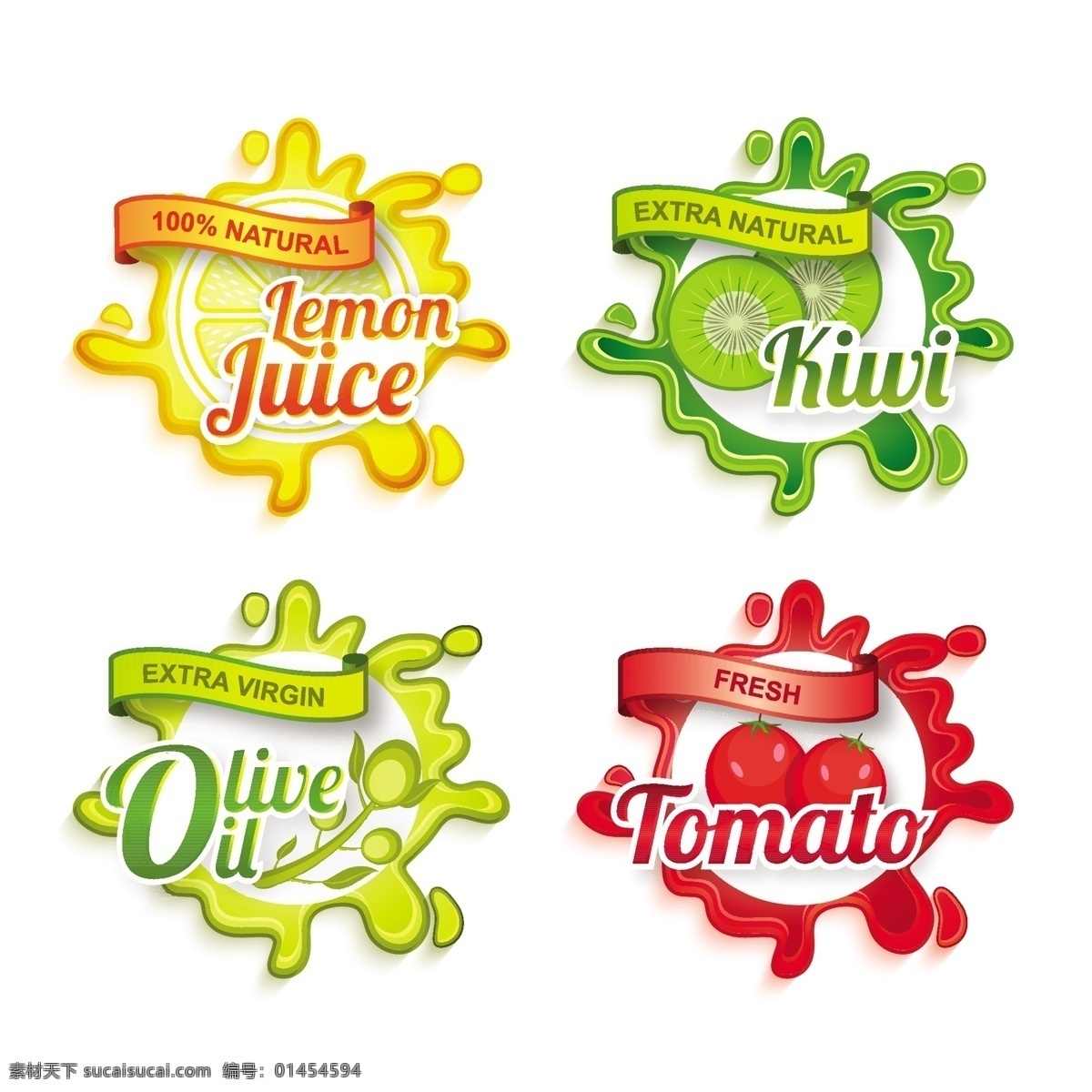 不同 产品 颜色 装饰 标签 采购产品食品 水果 彩色 果汁 油 贴纸 柠檬 橄榄 番茄 橄榄油 食品标签