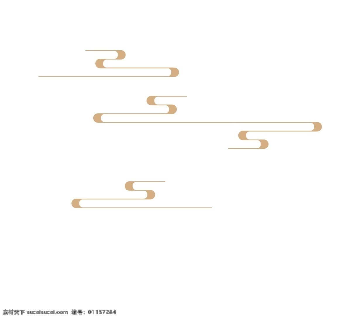 祥云 中式 云纹 装饰 线条 标志图标 其他图标