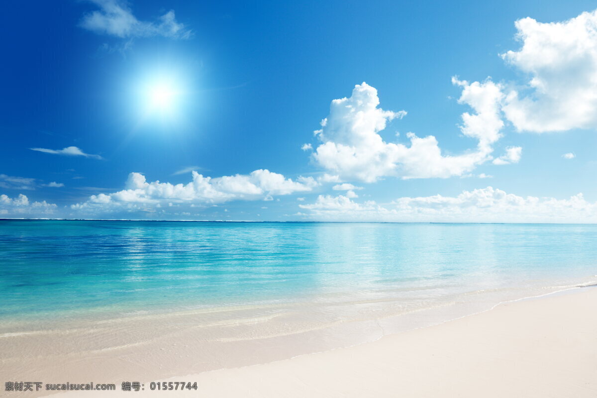 美丽 蓝色 大海 风景图片 蔚蓝色 海边 沙滩 海滩