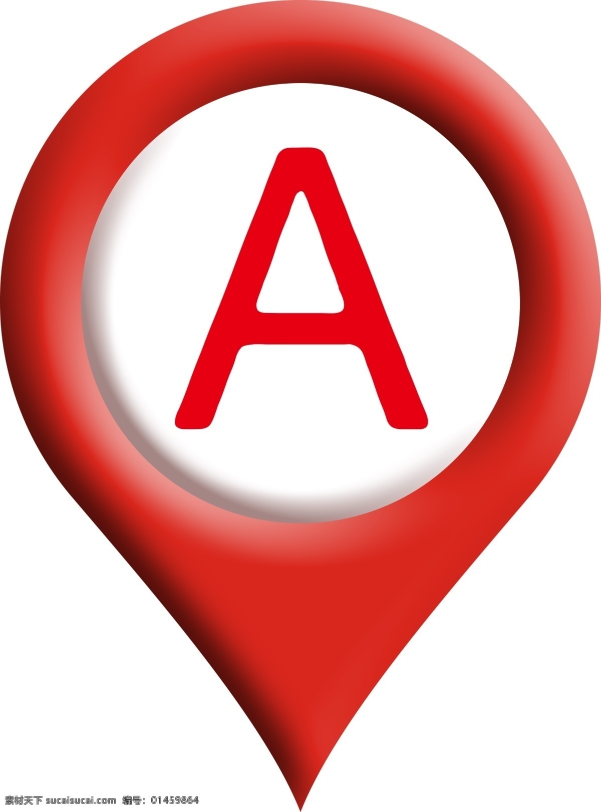 平面图 上 提示 标 地标 地图 标志 图标 细小 显示 简单 红点 字母 a 白色 红色 立体 ps 质感 凹凸 细滑 立体图 简单素材 标志图标 其他图标