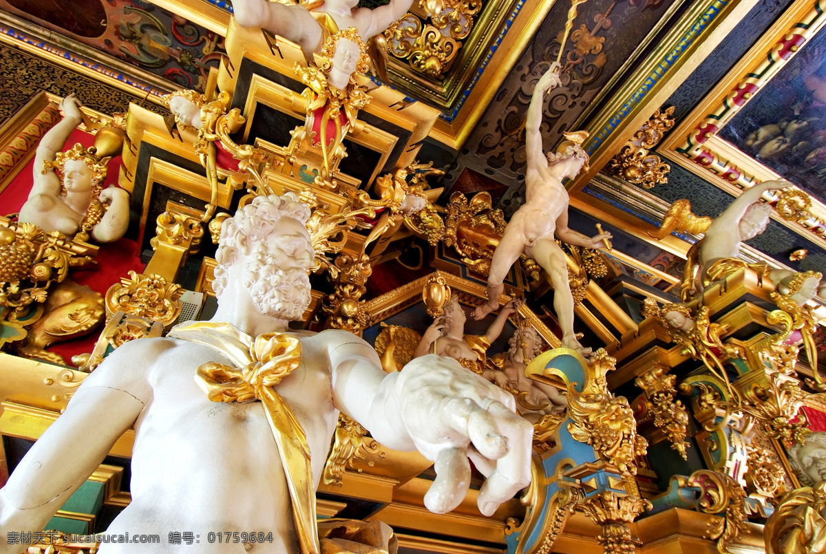 300 雕像 宫殿 建筑 金碧辉煌 欧式 欧式建筑 欧洲建筑 辉煌宫殿 艺术 欧洲艺术 小孩 艺术雕像 宗教信仰 文化艺术