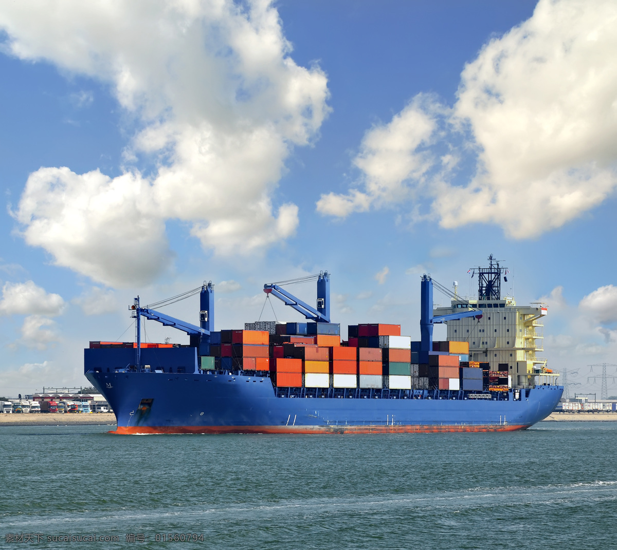 货船图片素材 工业生产 货运港口 工业码头 船只 货柜 海上运输 货船 码头装卸 现代科技