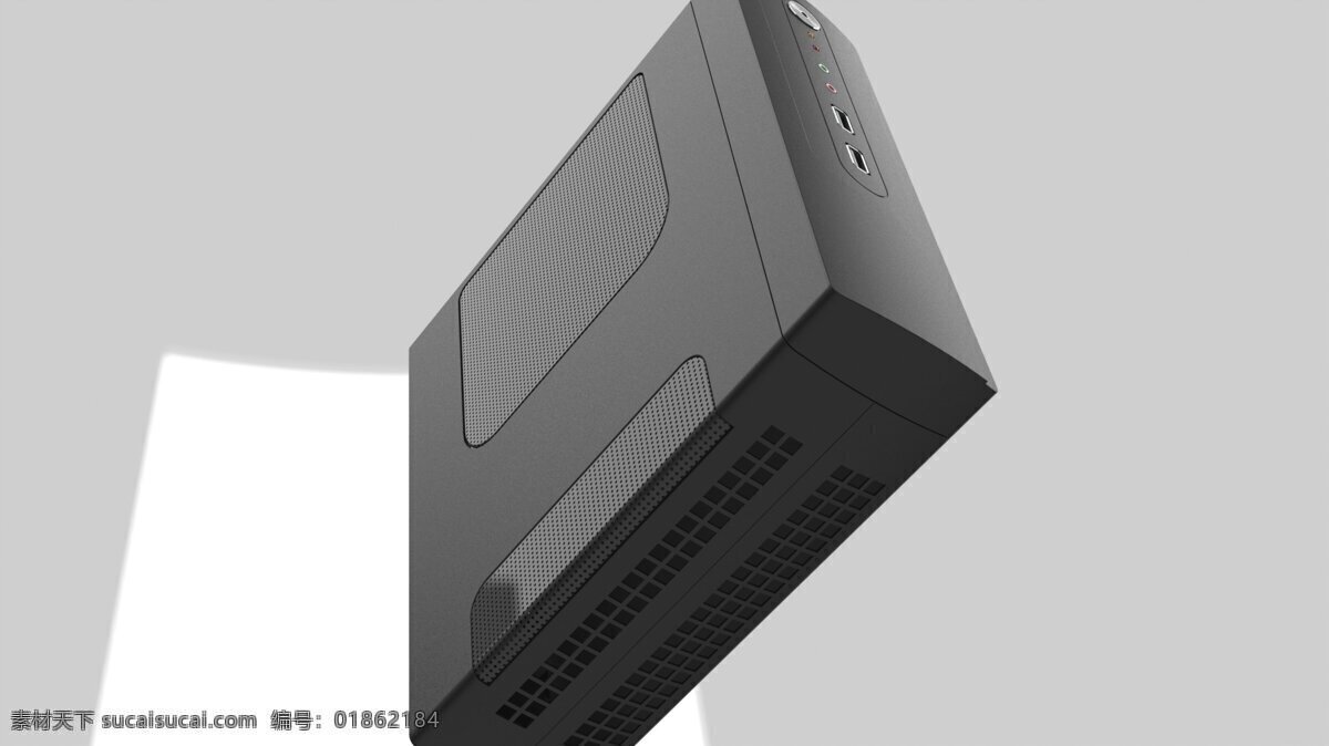 miniitx 机箱 60w 苗条 桌面 计算机 pc机 迷你itx 苗条的桌面 3d模型素材 其他3d模型
