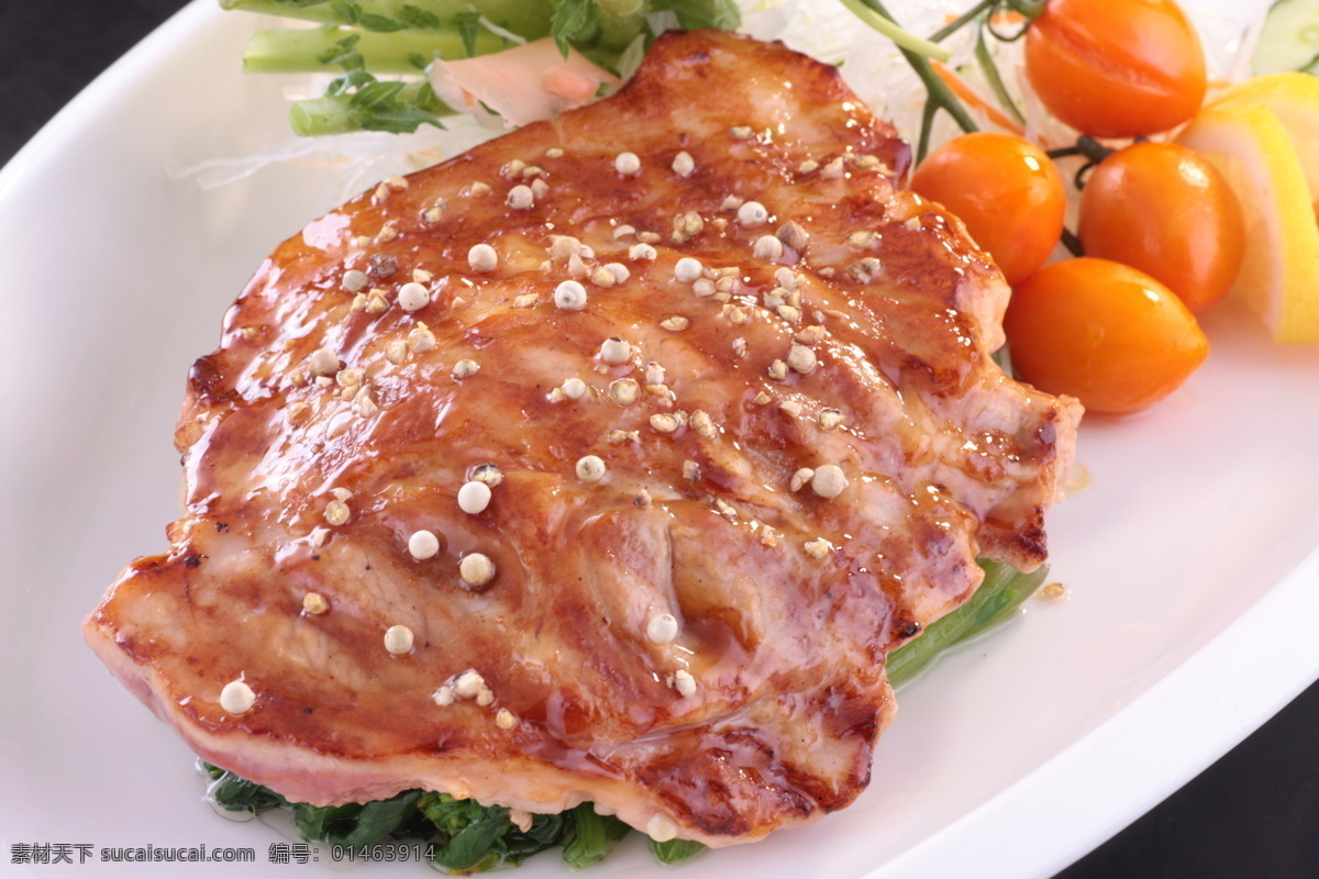 餐饮美食 西餐 西餐美食 白 胡椒 焗 美国 猪 颈 扒 美国猪颈扒 猪颈扒 白胡椒焗猪扒 猪扒 杯子红美食 矢量图 日常生活