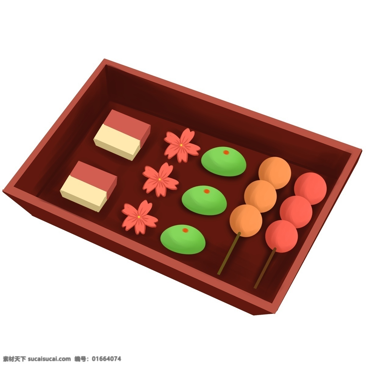 日本 果子 装饰 插画 日本果子 漂亮的果子 创意果子 立体果子 卡通果子 果子插画 美味的果子