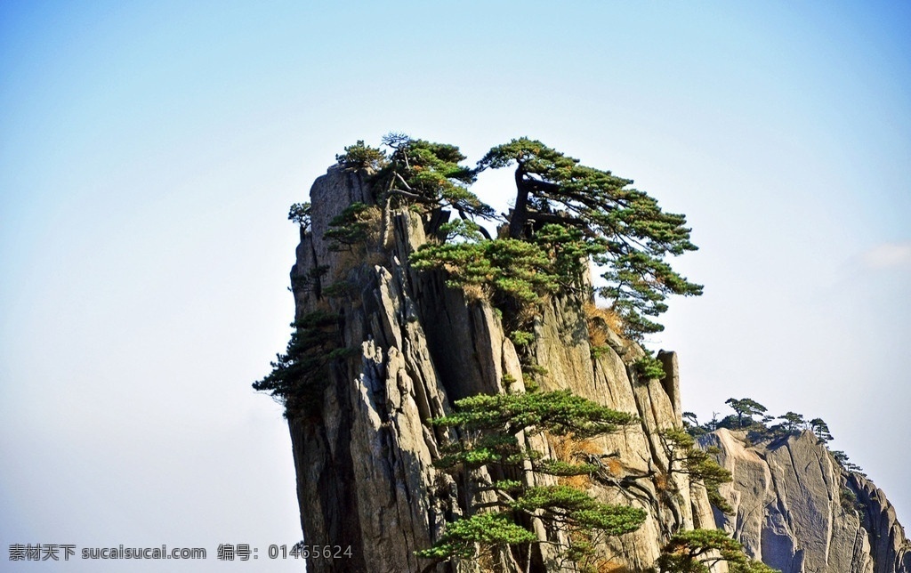 黄山奇峰 黄山 奇峰 山峰 黄山松 天下第一奇山 风景名胜 自然景观