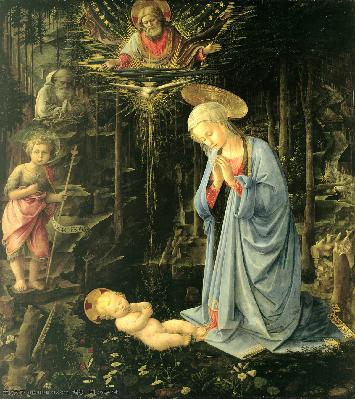 圣母 圣婴 古典油画 绘画书法 基督教 文化艺术 耶稣 宗教 圣母与圣婴 圣母玛丽娅 母子情 母与子 家居装饰素材