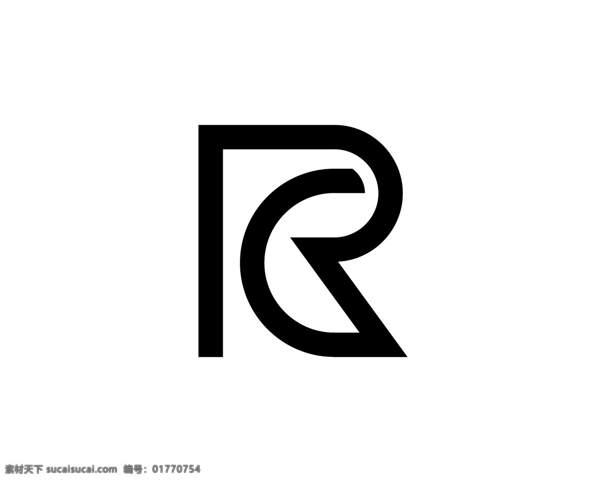 r 字母 造型 logo 黑色 简约 风 科技 标志 创意 广告 珠宝 互联网 科技logo 领域 多用途 标识 公司 企业标识 企业logo 能源
