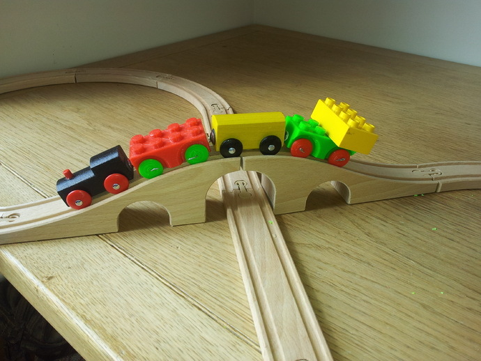 brio 宝马 车 转换器 火车 宜家 3d打印模型 游戏玩具模型 宝