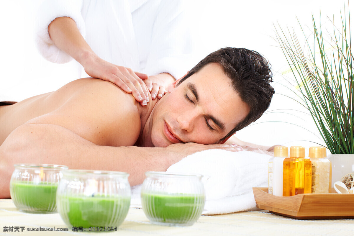 spa 帅哥 按摩 水疗 护理 美容 香薰 脸部按摩 护肤 保养 闭眼 享受 半裸 美容广告 美女spa 化妆 男人 男性 美容spa 娱乐休闲 生活百科