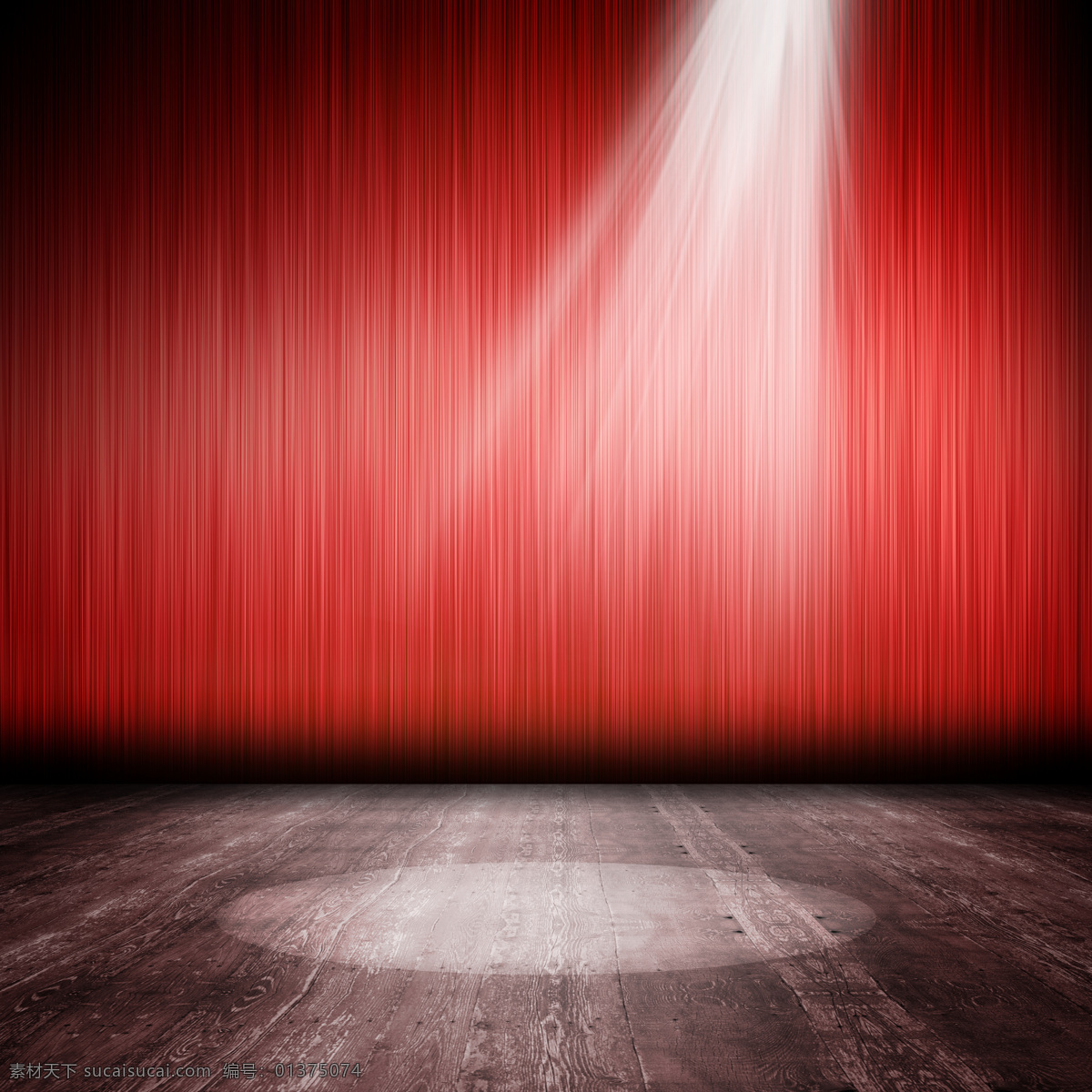 舞台免费下载 光线 红色背景 木板 背景图片