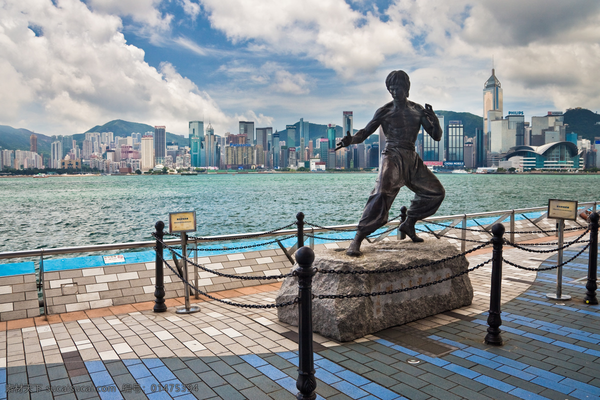 香港星光大道 香港 旅游 星光大道 李小龙 高楼林立 国外旅游 旅游摄影