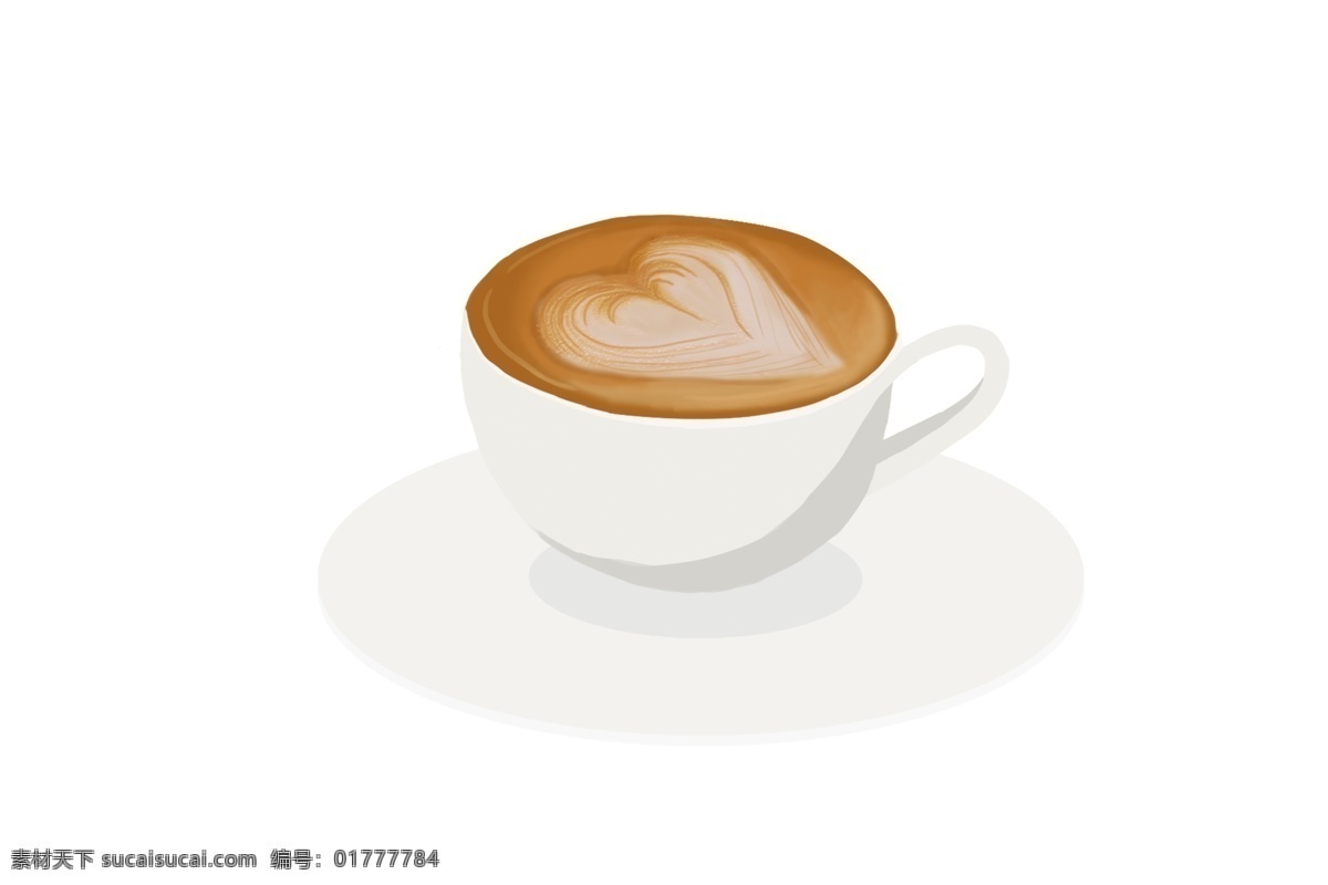黄色 爱情 咖啡 插画 卡通爱情咖啡 美味 甜甜 手绘爱情咖啡 爱情咖啡装饰