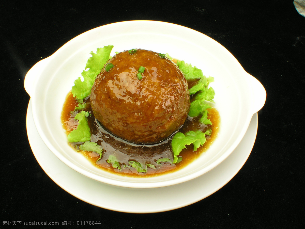 红烧狮子头 美食 传统美食 餐饮美食 高清菜谱用图