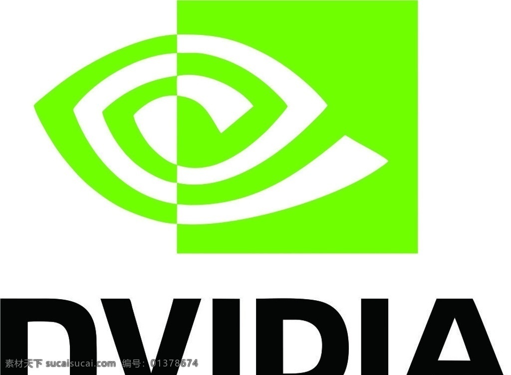 显卡 logo 矢量 nvidia 企业 标志 标识标志图标