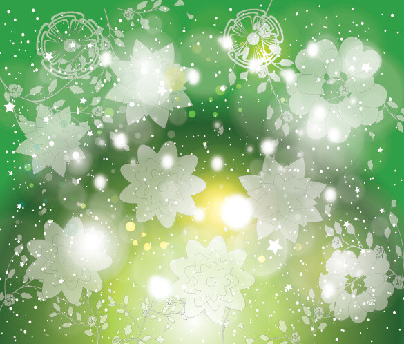 透明 绿色 花 摘要 背景 矢量 web 插画 创意 绿 免费 透明背景 图形 病 媒 生物 时尚 独特的 原始的 高质量 质量 新鲜的 设计白色的花 人工智能 发光 psd源文件