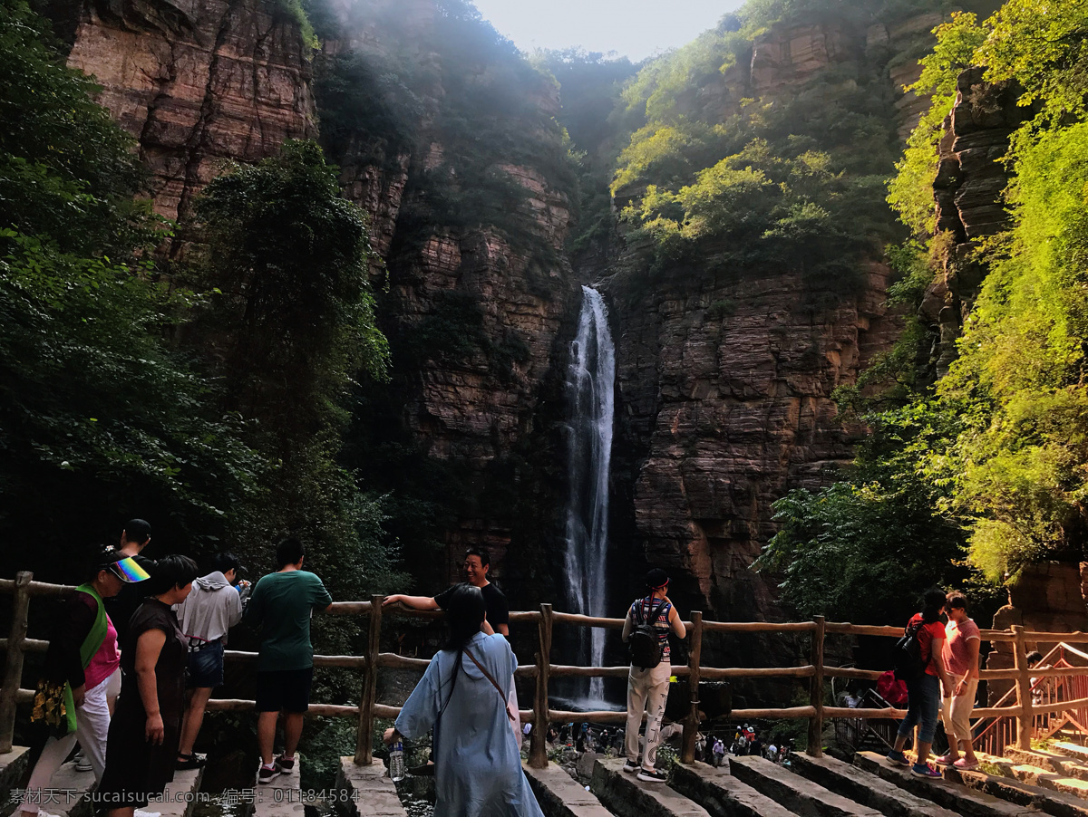 万 仙山 黑龙潭 瀑布 万仙山 开封 河南 风景 旅游 风景摄影 旅游摄影 国内旅游