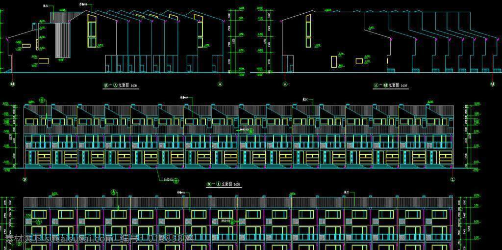 cad cad设计图 别墅 叠加 高尔夫别墅 公馆 建筑设计 立面图 平面图 剖面图 联排别墅立面 dwg 图纸 装修 装饰 施工图 室内设计 独栋 联排 双拼 私宅 别业 温州泊岙山庄 高尔夫 图 施工图纸 源文件 cad素材 室内图纸