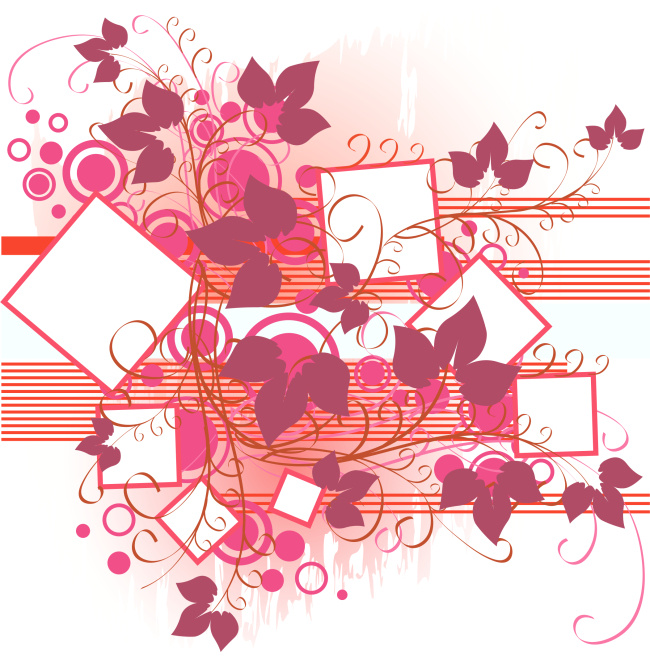 矢量背景 抽象花纹 花纹 服装 纹理 矢量花纹 卡通 欧美花纹 花纹背景 印花图案 服装图案 卡通花纹 树叶 背景 图案