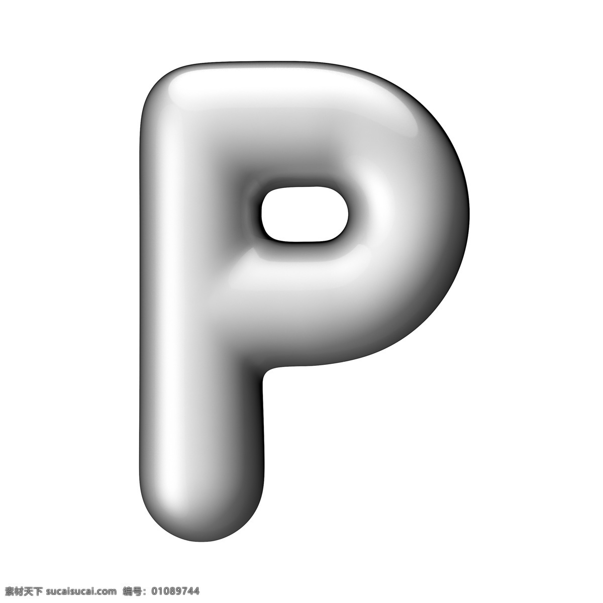 金属字母p p 金属 字母 立体字母 英文字母 书画文字 文化艺术 白色