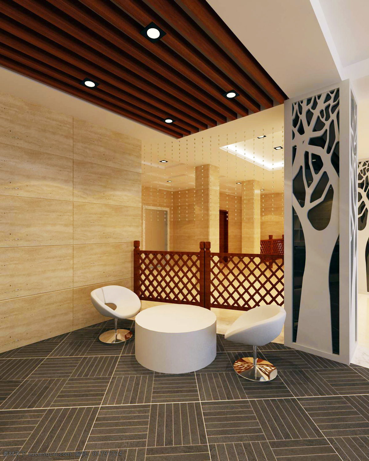 时尚 酒店 大厅 环境设计 前卫 室内设计 现代 时尚酒店大厅 家居装饰素材